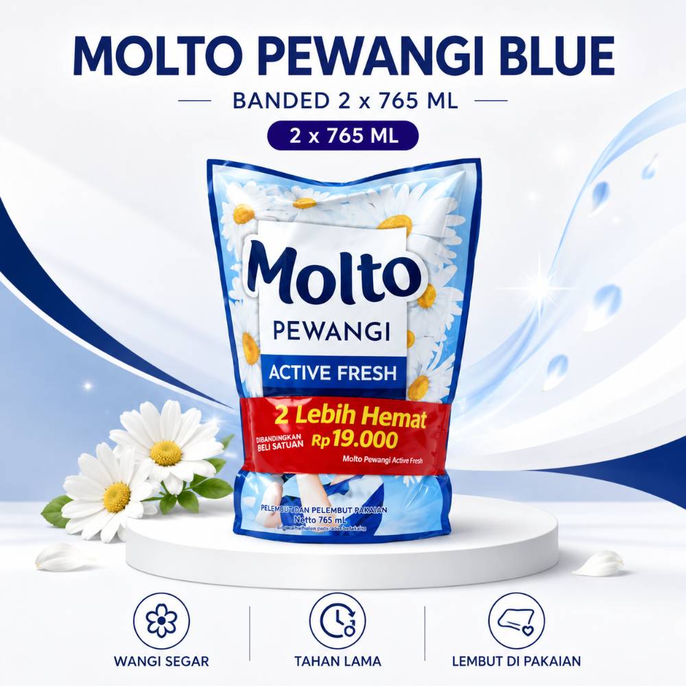 MOLTO PEWANGI BLUE